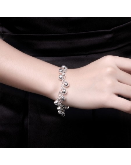 Chain Bracelet with Silver Globe