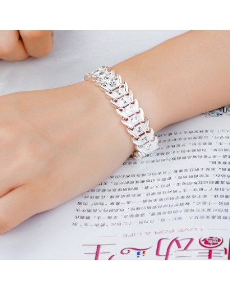 Another Silver Euro Wide Version Bracelet Women\'S Bracelet