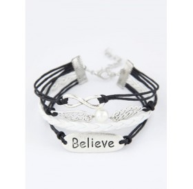 Wings Infinity Strand Bracelet