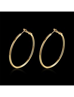 Environmental Protection Circular Clip Earrings