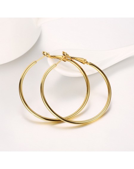 Environmental Protection Circular Clip Earrings