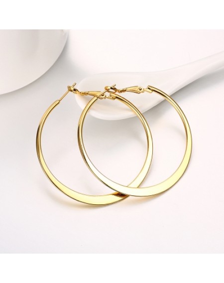 Fashion Jewelry Environmental Protection Round Earrings