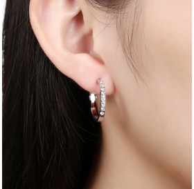 Fashion Jewelry Environmental Protection Round Shape Earrings