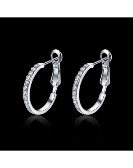 Fashion Jewelry Environmental Protection Round Shape Earrings