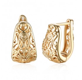 Embossed Romantic Style Earring Earclip