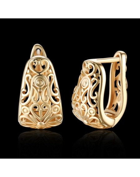 Embossed Romantic Style Earring Earclip