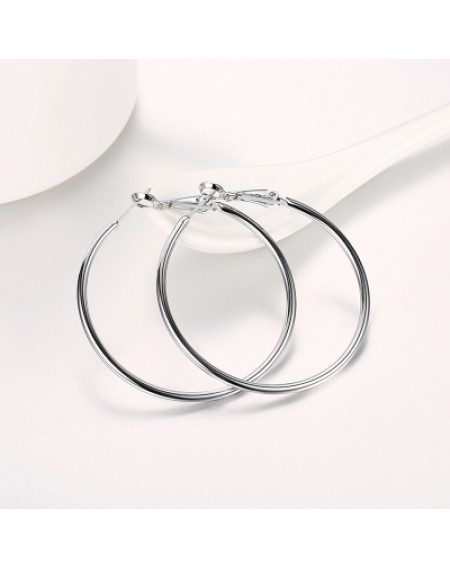 Environmental Protection Circular Clip Earrings