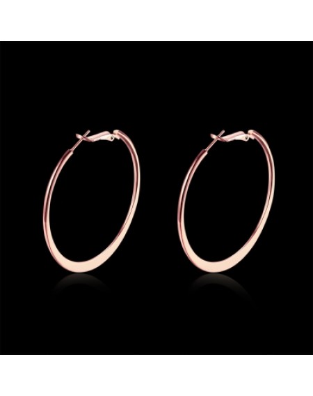 Fashion Jewelry Environmental Protection Round Earrings