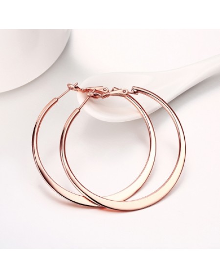 Fashion Jewelry Environmental Protection Round Earrings