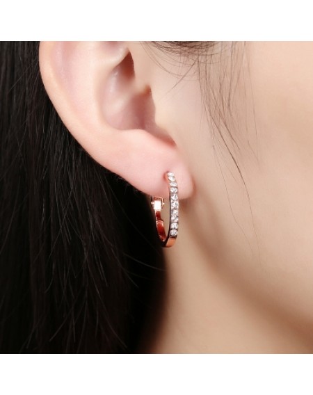 Fashion Jewelry Environmental Protection Round Shape Earrings