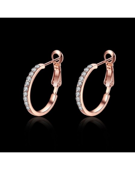 Fashion Jewelry Environmental Protection Round Shape Earrings