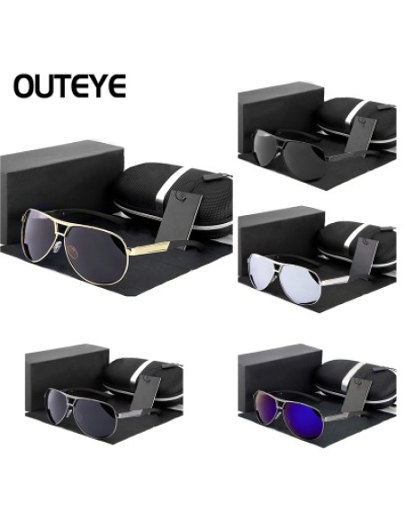 COOL Unisex Mens Womens Metal Frame Classic Sunglasses Vintage Retro Mirrored