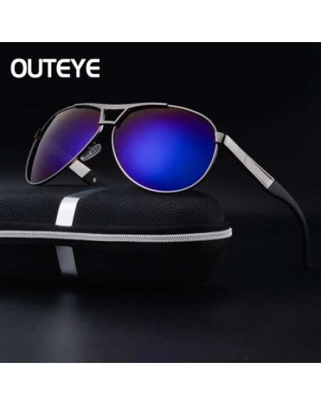 COOL Unisex Mens Womens Metal Frame Classic Sunglasses Vintage Retro Mirrored