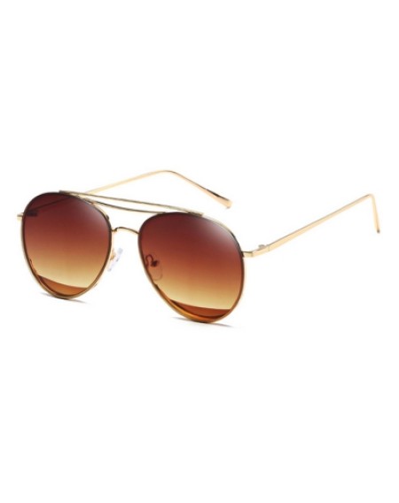 Retro Vintage Metal Small Oval Round Women Men Fashion Designer Sunglasses