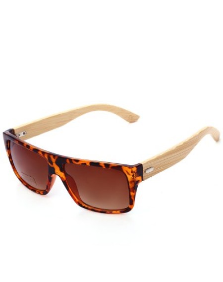 Wooden Bamboo Legs Eye Wear for Outdoor Activities