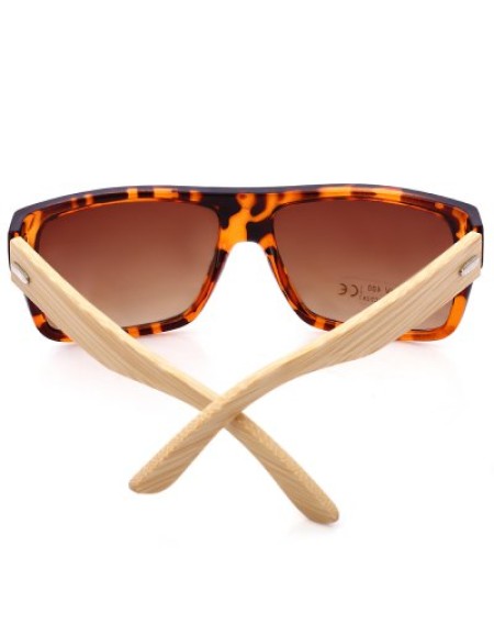 Wooden Bamboo Legs Eye Wear for Outdoor Activities