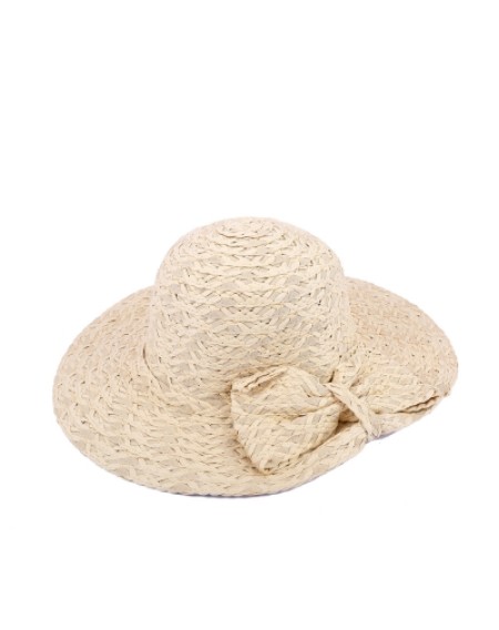 SALYBABY Summer Cute Straw Bow-Knot Sun Protection Hat