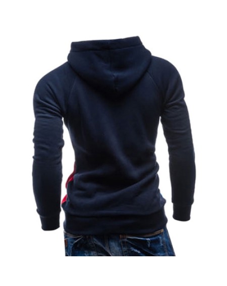 IZZUMI Paneled Raglan Sleeve Hoodie