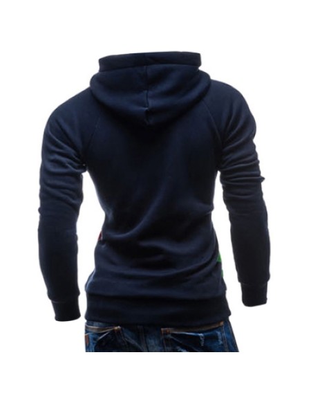 IZZUMI Paneled Raglan Sleeve Hoodie