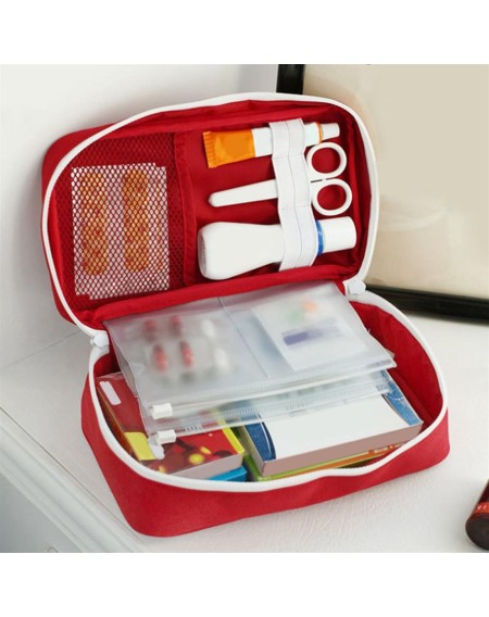 Portable Medicine Bag Multi-Layer First Aid Kit Outdoor Travel Rescue Bag