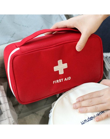 Portable Medicine Bag Multi-Layer First Aid Kit Outdoor Travel Rescue Bag