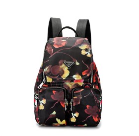 Backpackers female fashionista waterproof Oxford cloth camouflage backpack wear-resistant printed leisure travel bag