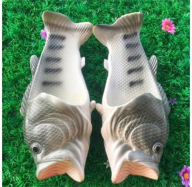 Personality Fish Design Summer Shoes Men&Women Beach Sandals Open Toe Slippers