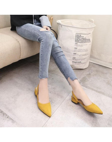 Tip-toed Women Shoes Flat Heel Female Sandals Lady Casual Shoes Strappy Shoes