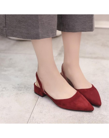 Tip-toed Women Shoes Flat Heel Female Sandals Lady Casual Shoes Strappy Shoes