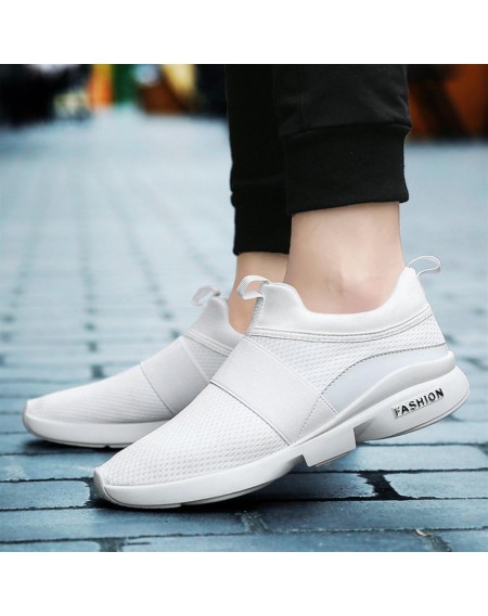 Ultra Light Breathable Mesh Men Sneakers Anti-skid Sole Casual Sports Shoes