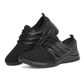 Fly Line Mesh Upper Breathable Sneakers Anti-skid Casual Sports Shoes For Men