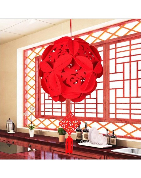 76 Flower Ball Pendant Decoration Hollow Chinese Pendant Shop Home Decoration