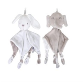 Baby cartoon comfort towel saliva towel BBK rabbit handkerchief towel