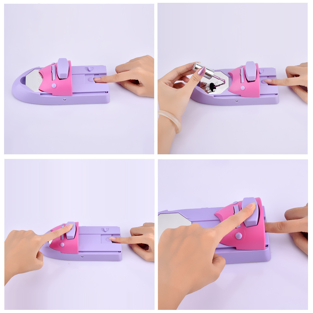 Easy Printing Pattern Stamp Manicure Machine Stamper Tool Set